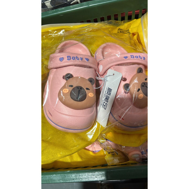 Zapatillas Tipo Sandalia Carpincho Capibara Pines Uniteduy