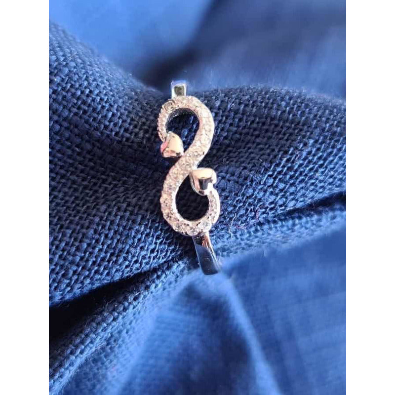 United Uy! Anillos De Plata 925 Ínfinito En Varios Modelos!