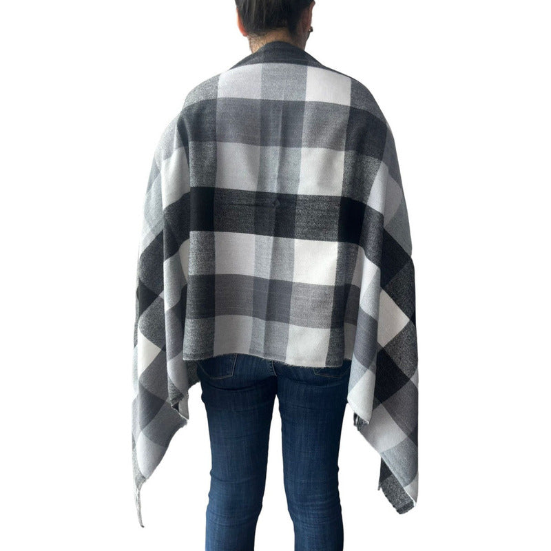 Bufanda Pashmina Chalina Dama Afelpada Liviana Y Suave