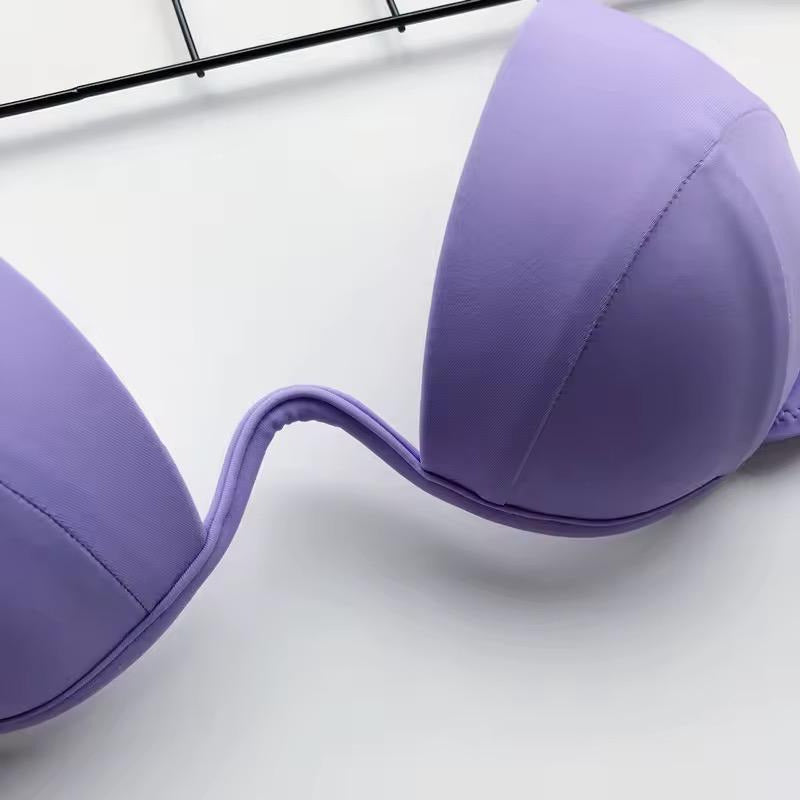 Bikini Malla Soutien Con Aro Y Colaless En V Varios Colores