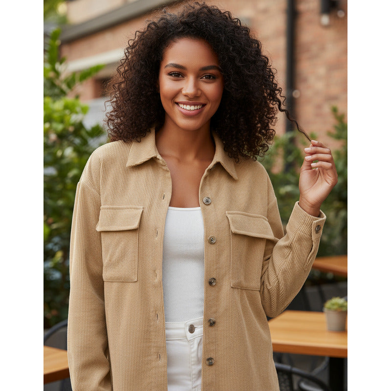 Sobre Camisa Pana Lisos Varios Colores Sin Puños Uniteduy