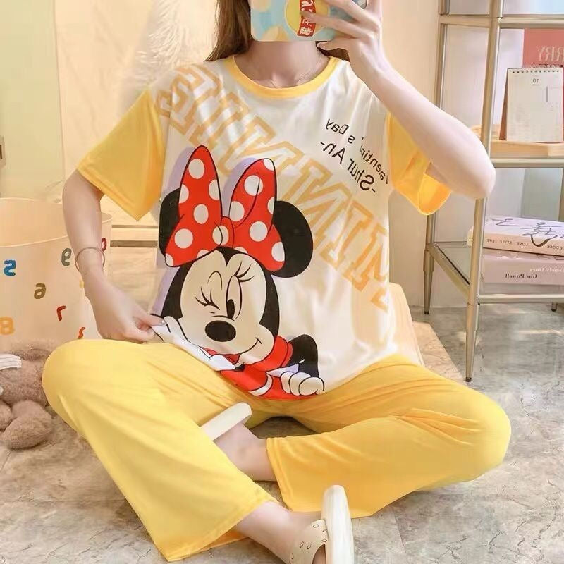 Pijama Pantalon Y Remera Stitch Minnie Donald Daisy Mickey