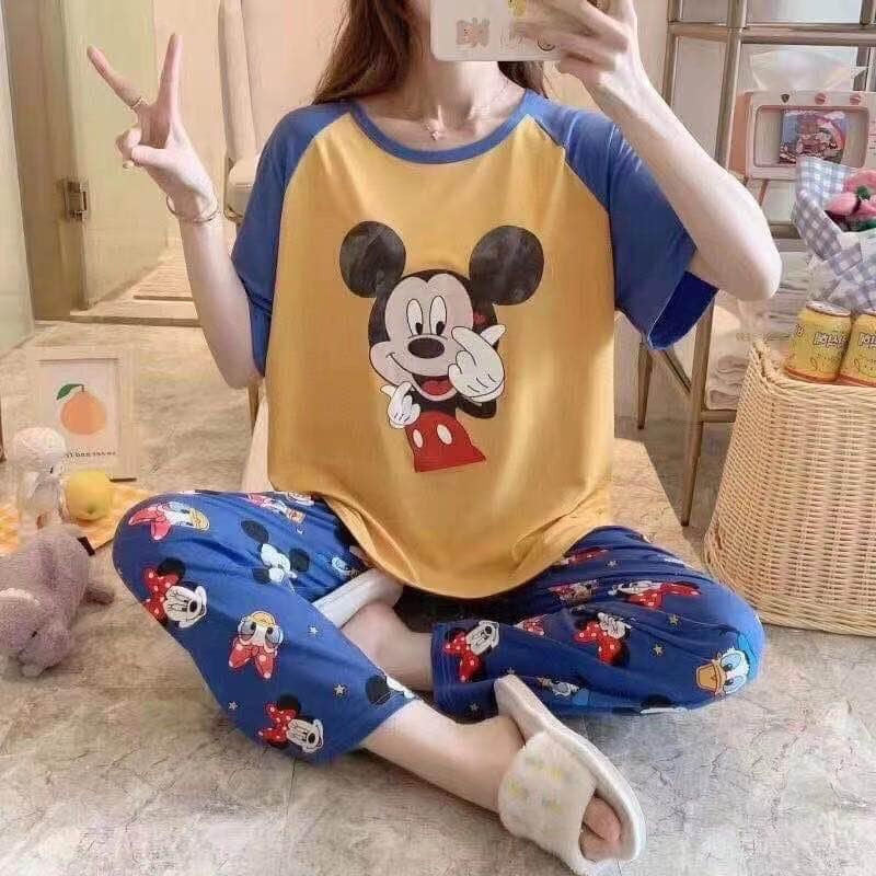 Pijama Pantalon Y Remera Stitch Minnie Donald Daisy Mickey