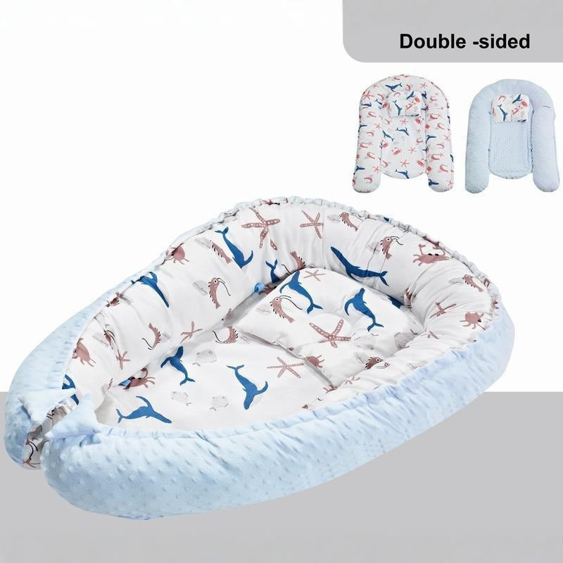 Cuna Nido Nidito De Contención Con Almohadita Para Bebe