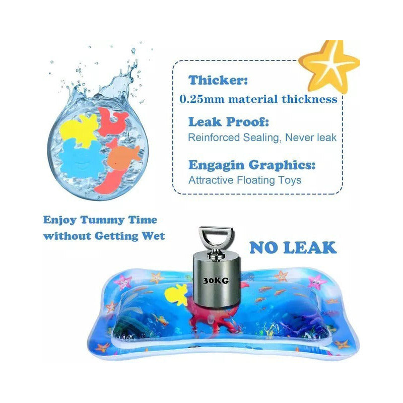 Alfombra Colchoneta Inflable De Agua Para Bebes Uniteduy