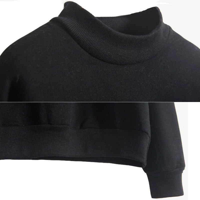 Buzo Deportivo Mujer Cuello Redondo Con Felpa Uniteduy