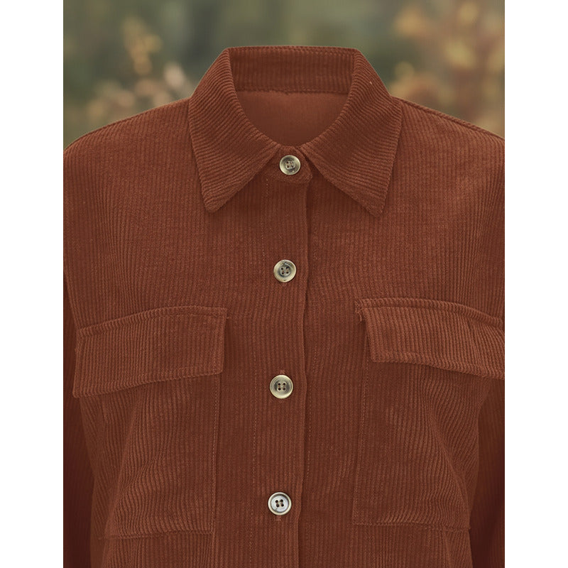 Sobre Camisa Pana Lisos Varios Colores Sin Puños Uniteduy