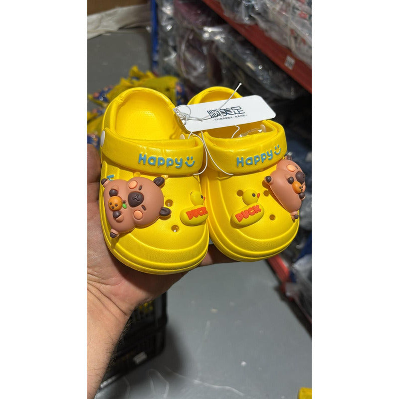 Zapatillas Tipo Sandalia Carpincho Capibara Pines Uniteduy