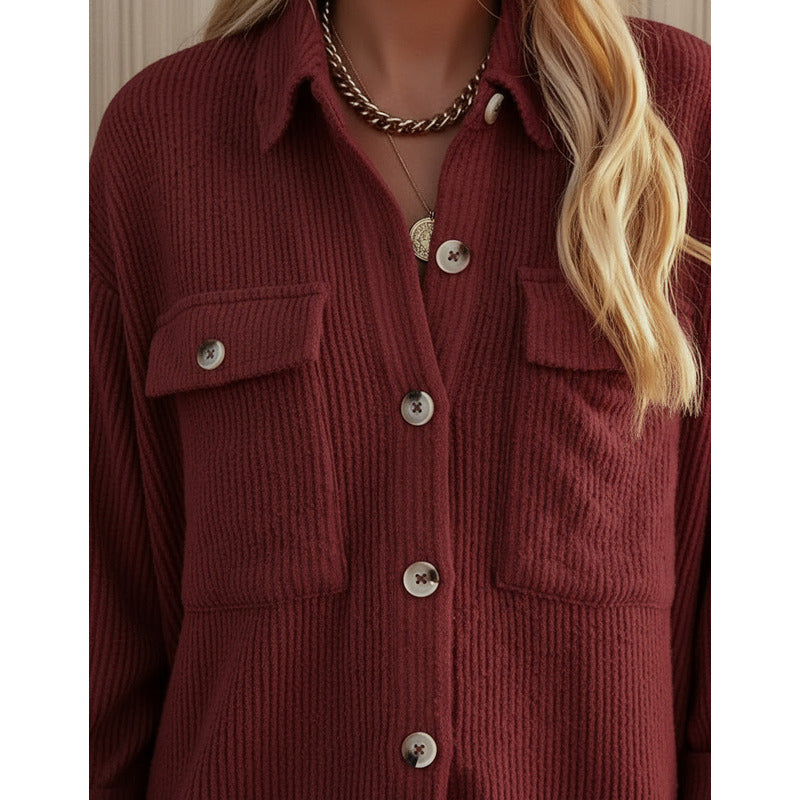 Sobre Camisa Pana Lisos Varios Colores Sin Puños Uniteduy