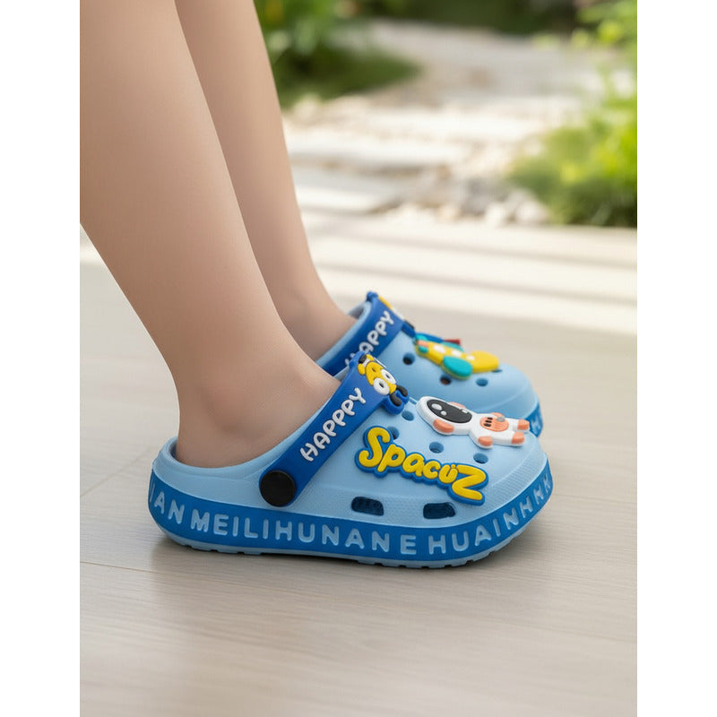 Zapatillas Tipo Sandalia Personajes Animados Pines Uniteduy