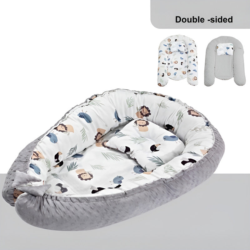Cuna Nido Nidito De Contención Con Almohadita Para Bebe