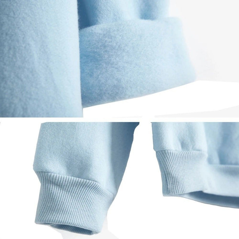 Buzo Deportivo Mujer Cuello Redondo Con Felpa Uniteduy