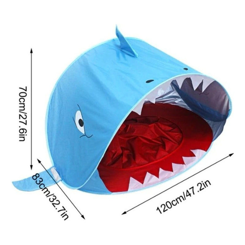 Carpa De Playa Con Piscina Para Niños Y Bebés!! Filtro Uv!
