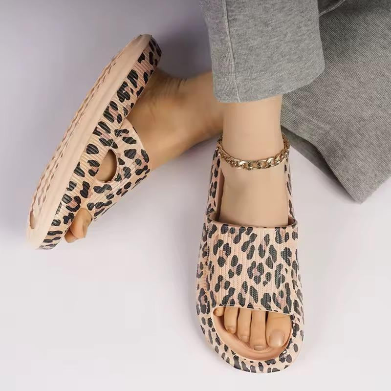 Chancletas Sandalias Ojotas Gomones Playa Animal Print