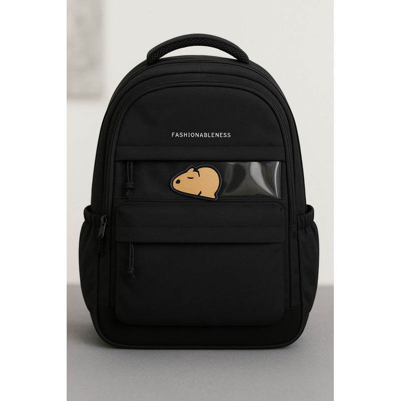 Mochila Escolar Liceo Pines De Capibara Carpincho Laptop