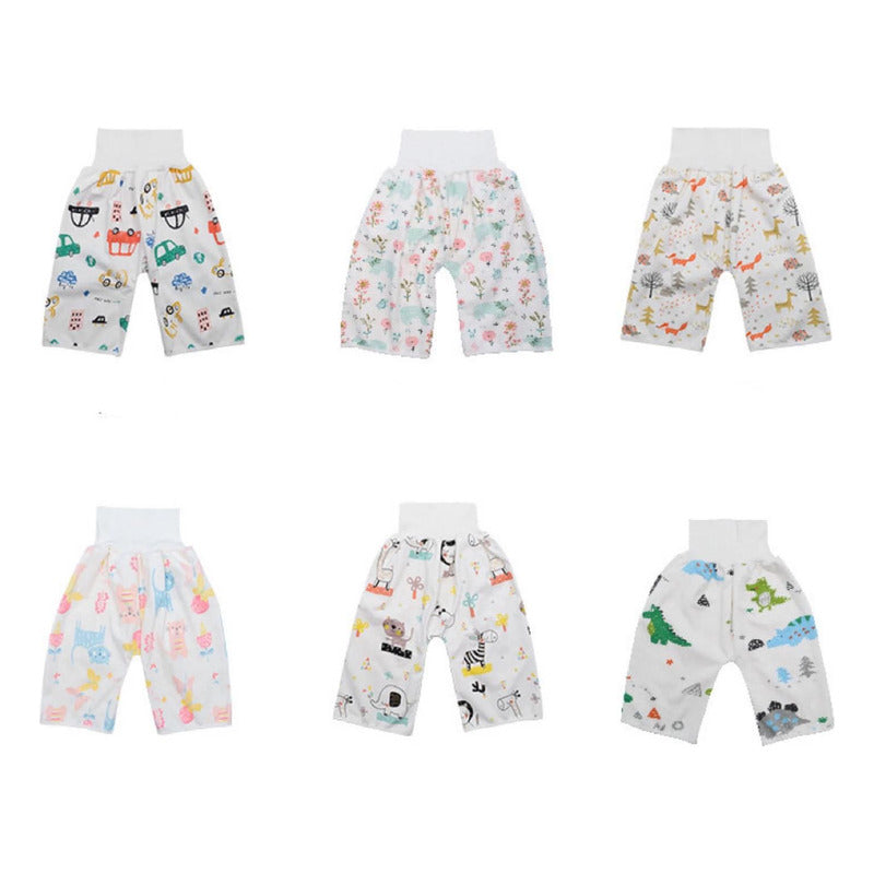 Falda Pantalon Pañal De Entrenamiento Inodoro Impermeab Bebe