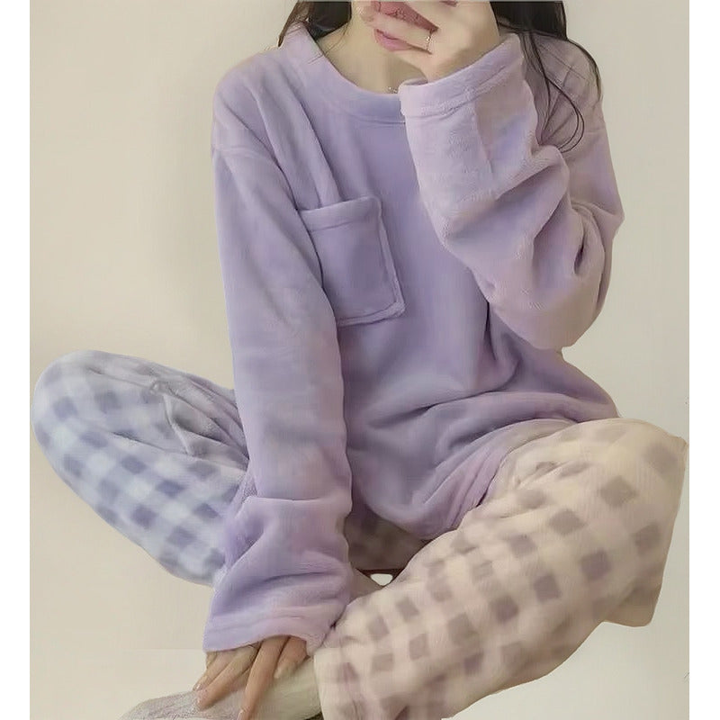 Pijama Peluche Largo Plus Abrigados Varios Diseños Y Colores