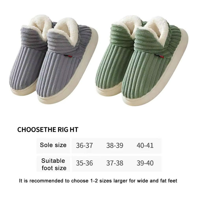 Pantufla Bota Pana Con Suela De Goma Varios Colores Uniteduy