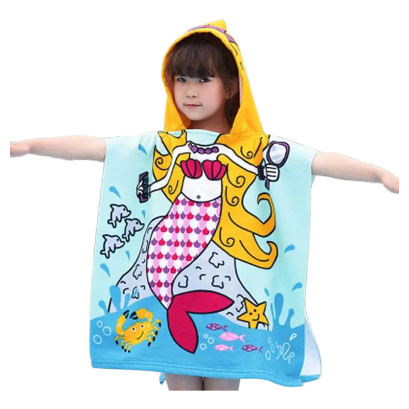 Toalla Para Niños O Bebés! Tipo Capa Muy Variados Modelos!