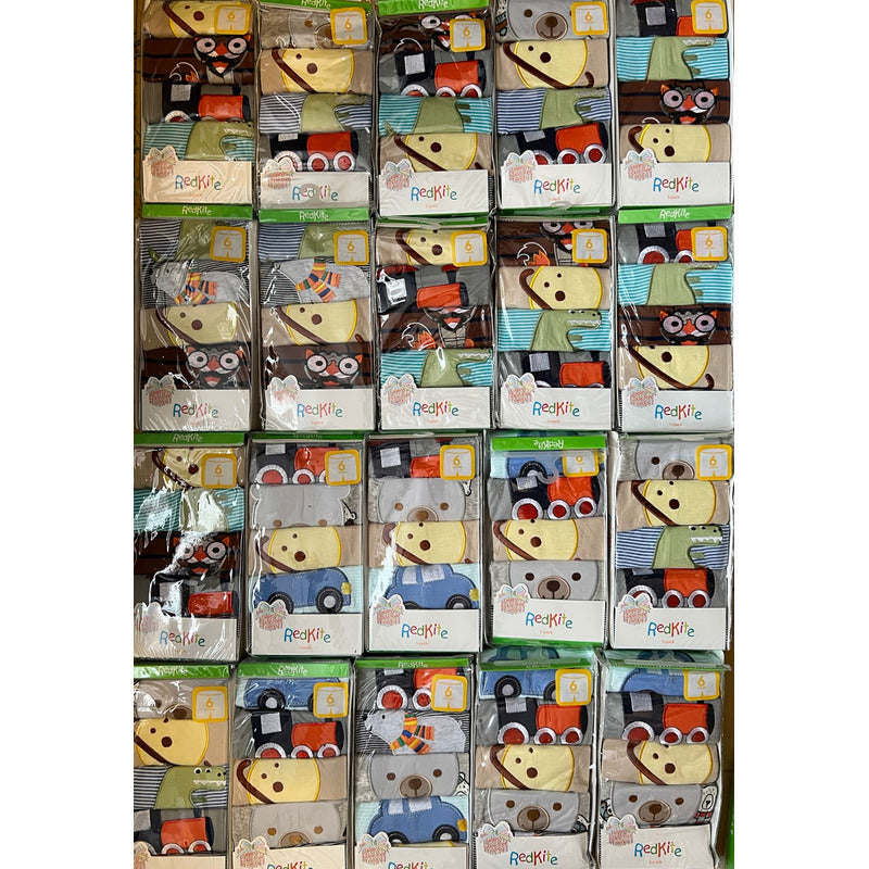 Short Bebe Pack Por 5 Modelos Surtidos  Algodon Uniteduy