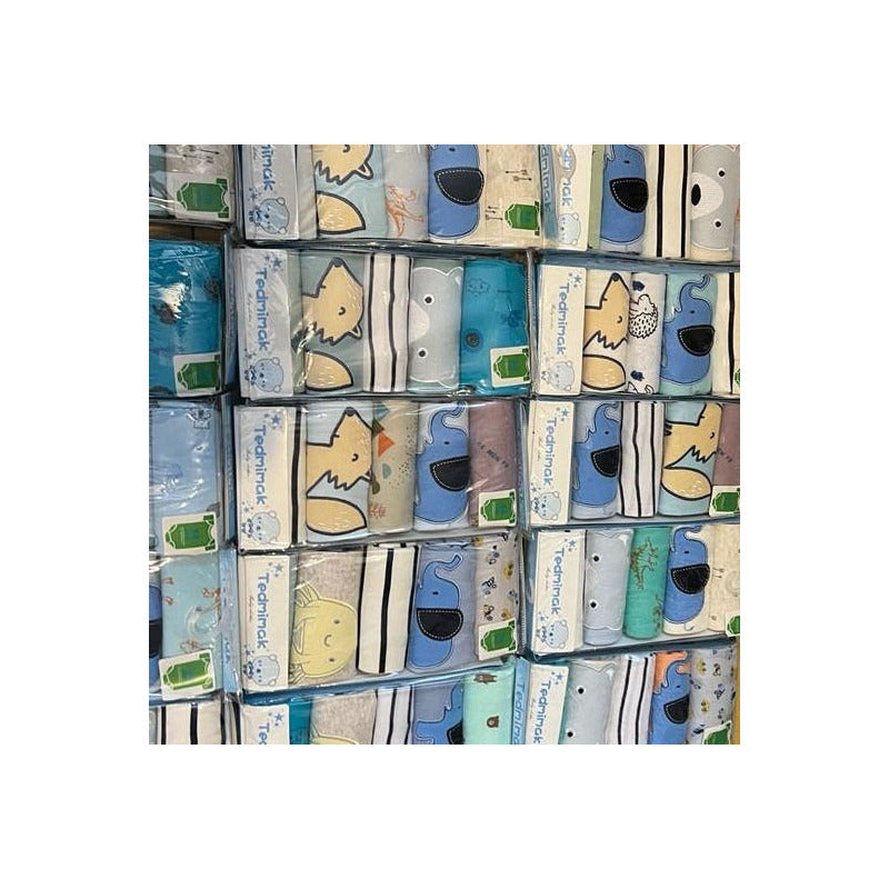 Body Bebe Pack Por 5 Manga Corta  Modelos Surtidos Uniteduy