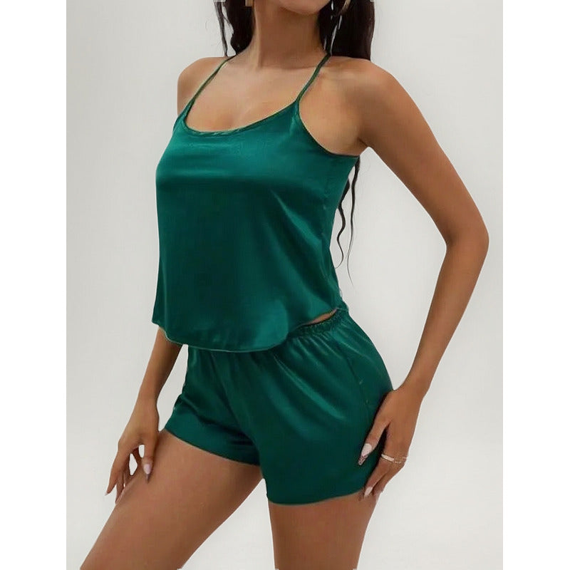 Pijama Short Y Musculosa Tirantes Finos Uniteduy