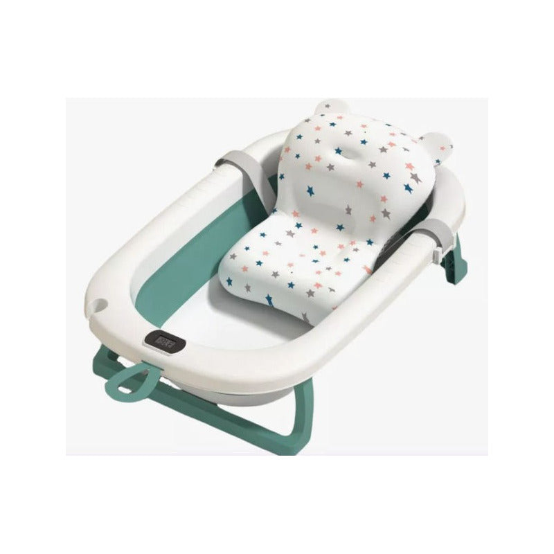 Baño Bañito Bebes Plegable Con Termómetro Con Baby Splash