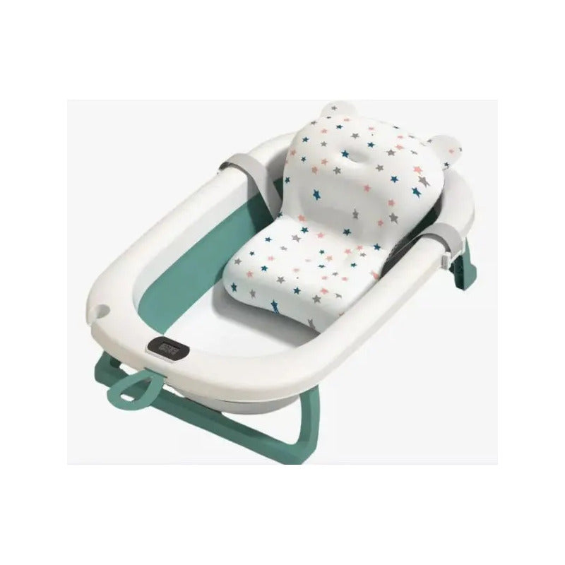 Baño Bañito Bebes Plegable Con Termómetro Con Baby Splash