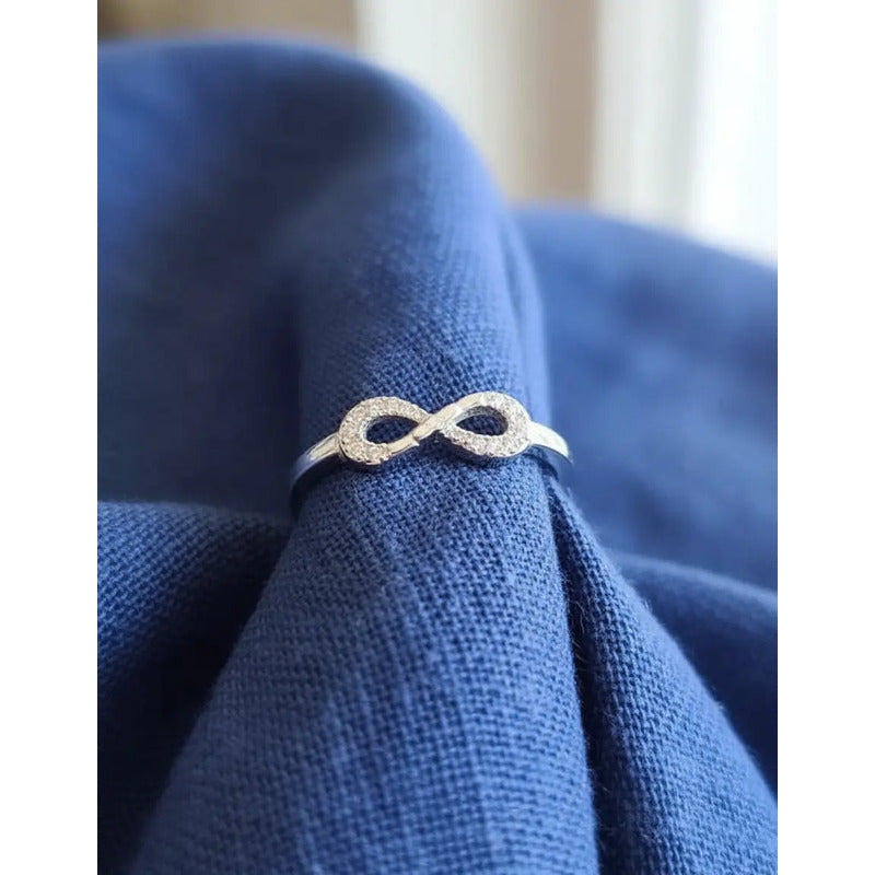 United Uy! Anillos De Plata 925 Ínfinito En Varios Modelos!