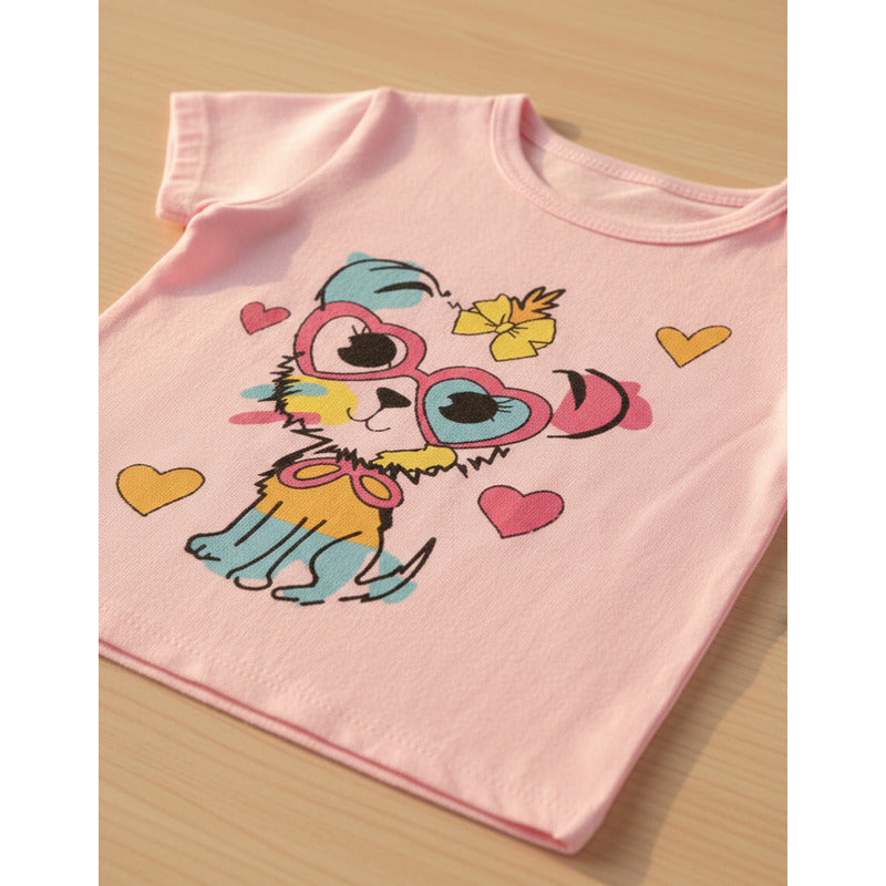 Remeras Manga Corta Algodon Bebes Y Niños Varios Diseños