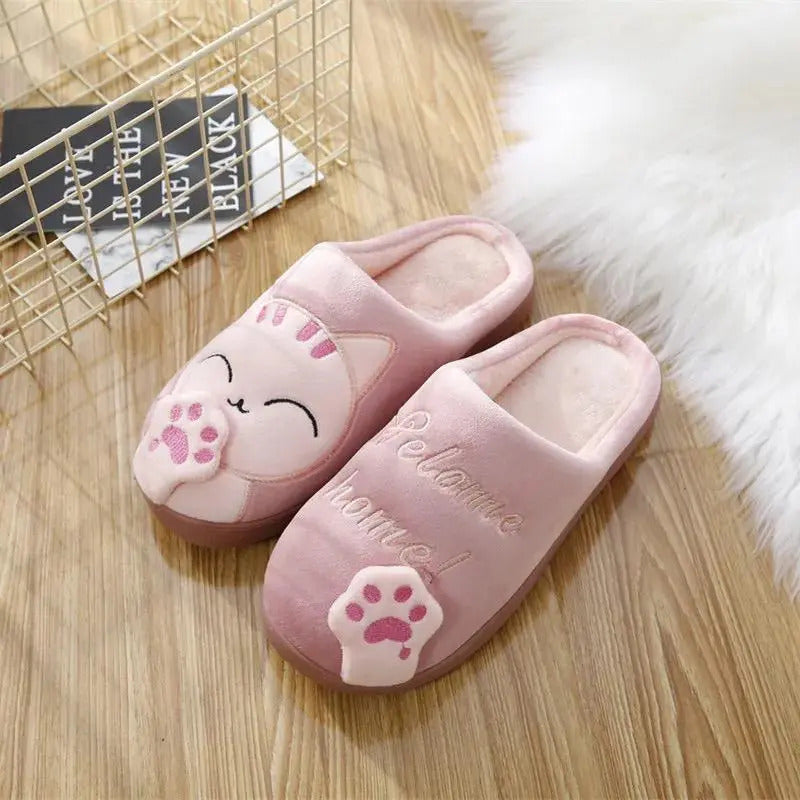 Pantuflas United Uy Gato Sin Talón Adultos Niños Suela Goma