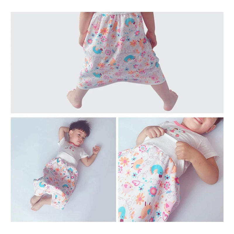 Falda Pantalon Pañal De Entrenamiento Inodoro Impermeab Bebe