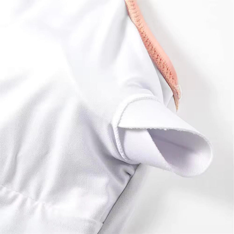 Malla Entera Lisa Y Combinada Bikini Mujer Talles L Al Xxl