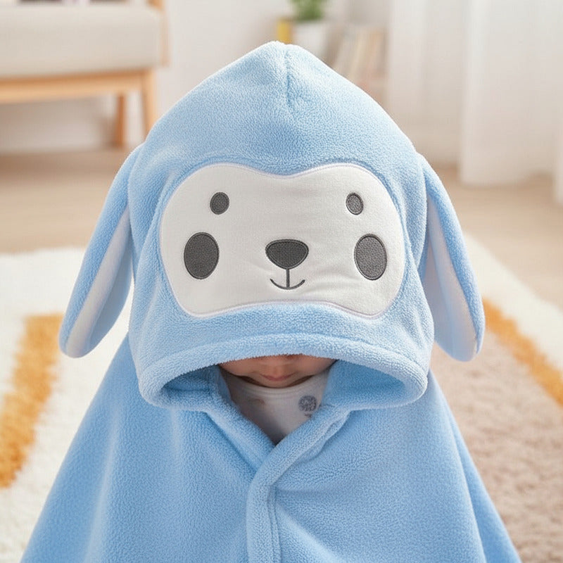 Toalla De Bebe Con Capucha Oso Divina!!! Algodon