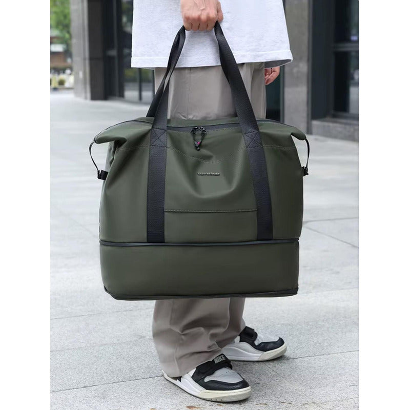 Bolso Unisex Extensible Liso Multifunción Viaje Impermeable