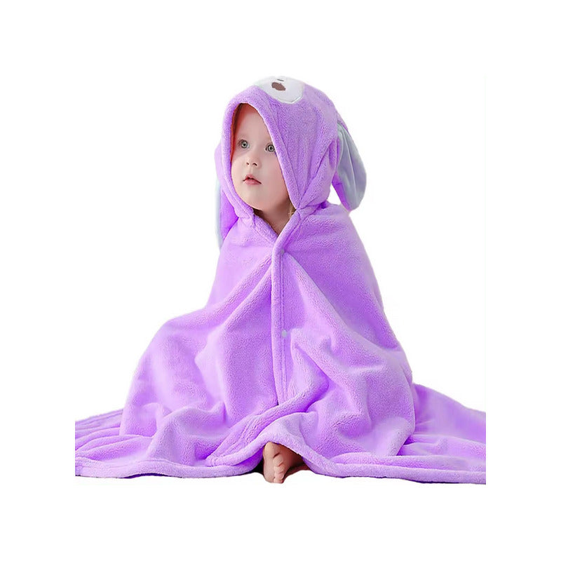 Toalla De Bebe Con Capucha Oso Divina!!! Algodon