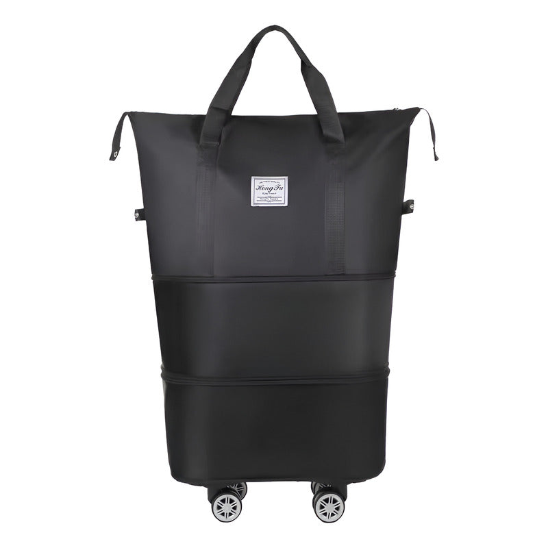 Bolso De Viaje Plegable Expandible Con Ruedas Desmontables