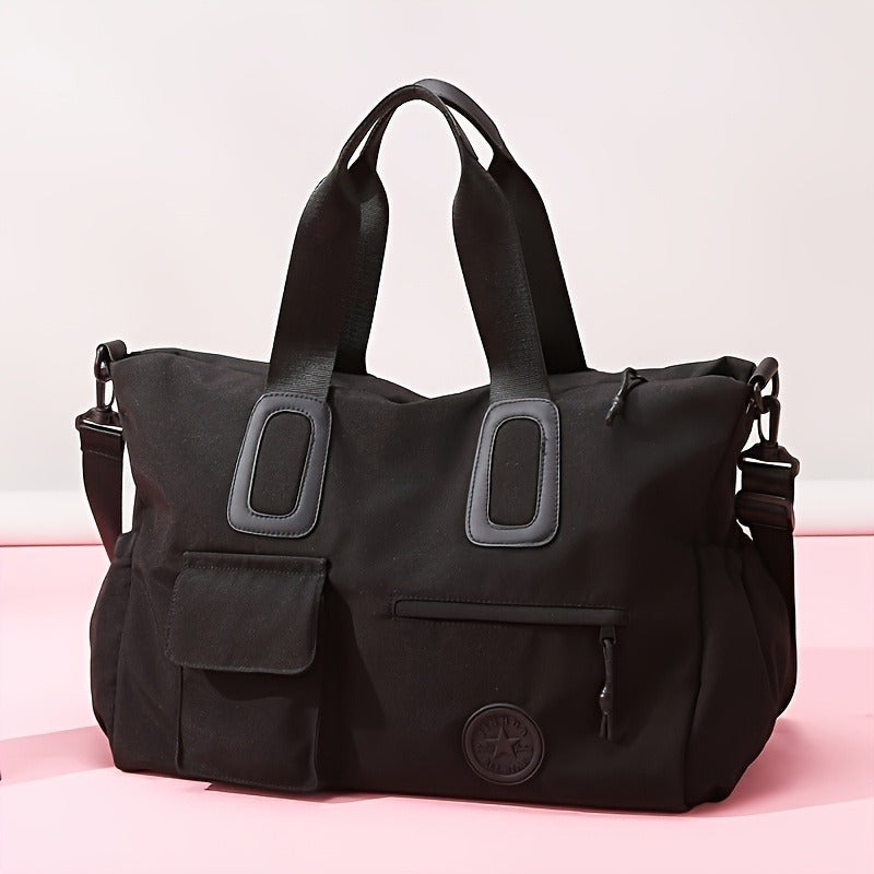 Bolso Dama Deportivo Liso Multifunción Viaje Impermeable