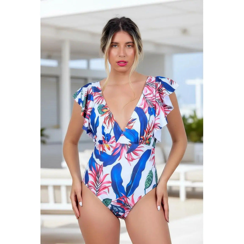 Uniteduy!! Bikini Enteriza Oriana Azul! El Verano Llegó!