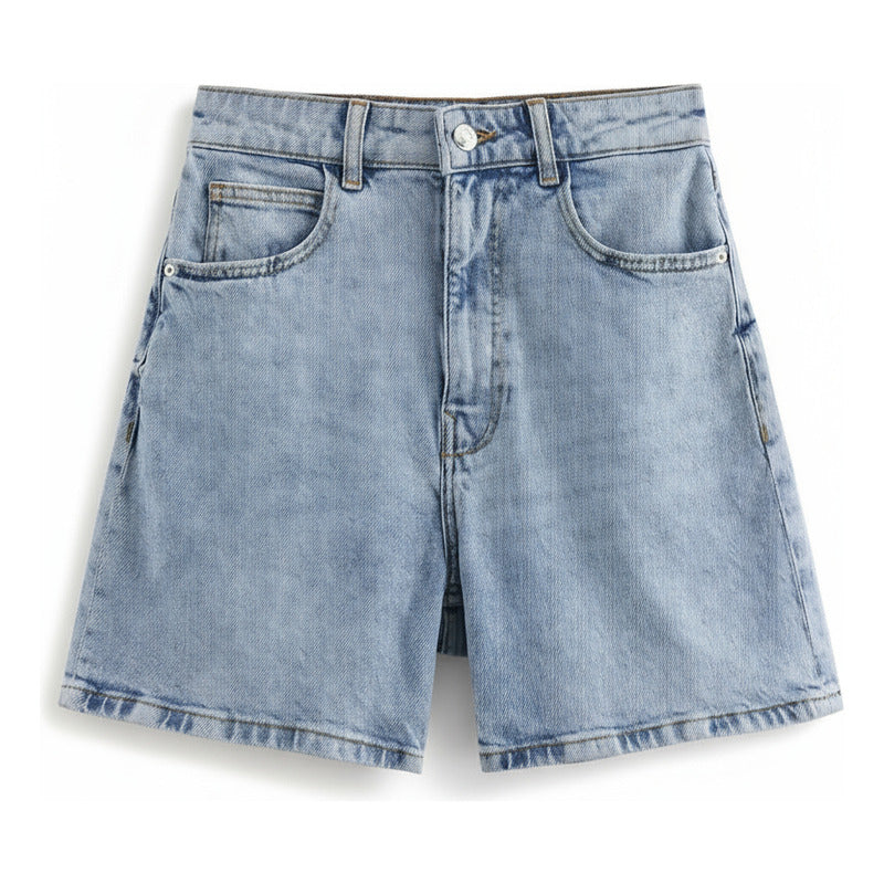 Short Bermuda De Jeans Dama Con Bolsillos Uniteduy