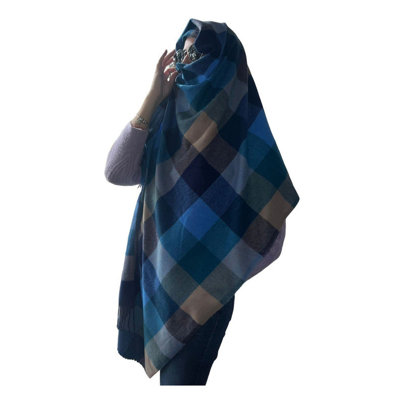 Bufanda Pashmina Chalina Dama Afelpada Liviana Y Suave