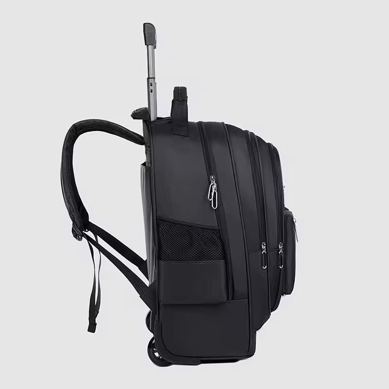 Mochila De Viaje Liceo Con Carrito Ruedas Laptop Impermeable