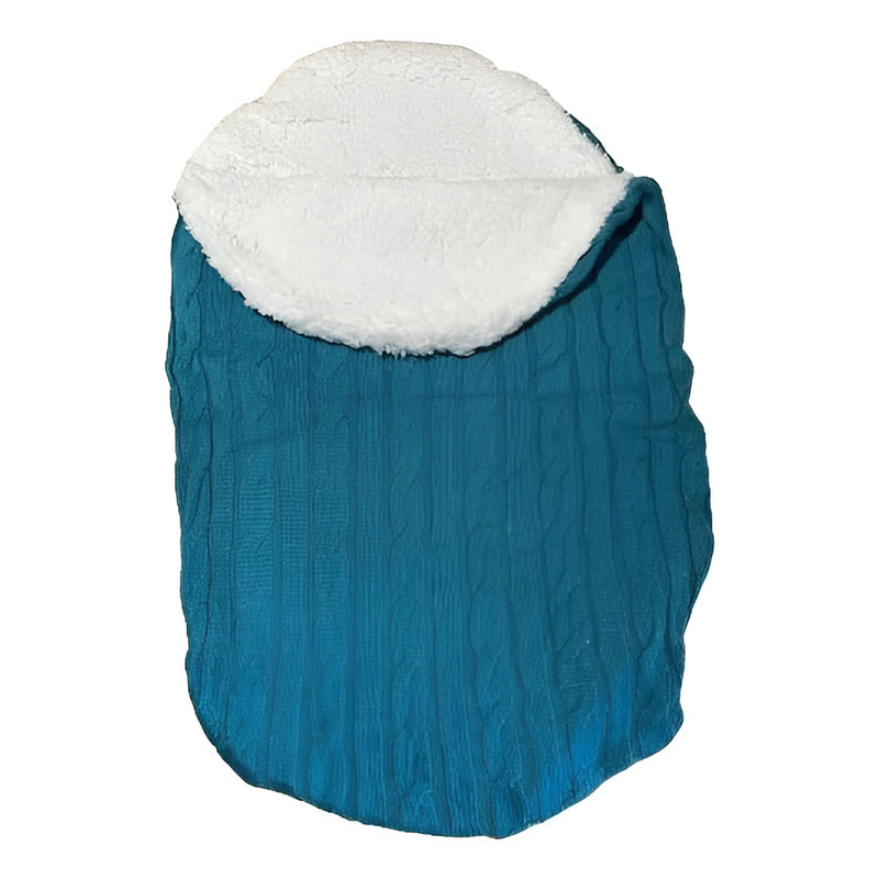 Sobre Bebe Con Corderito Y Lana Bundle Ideal Para El Frio