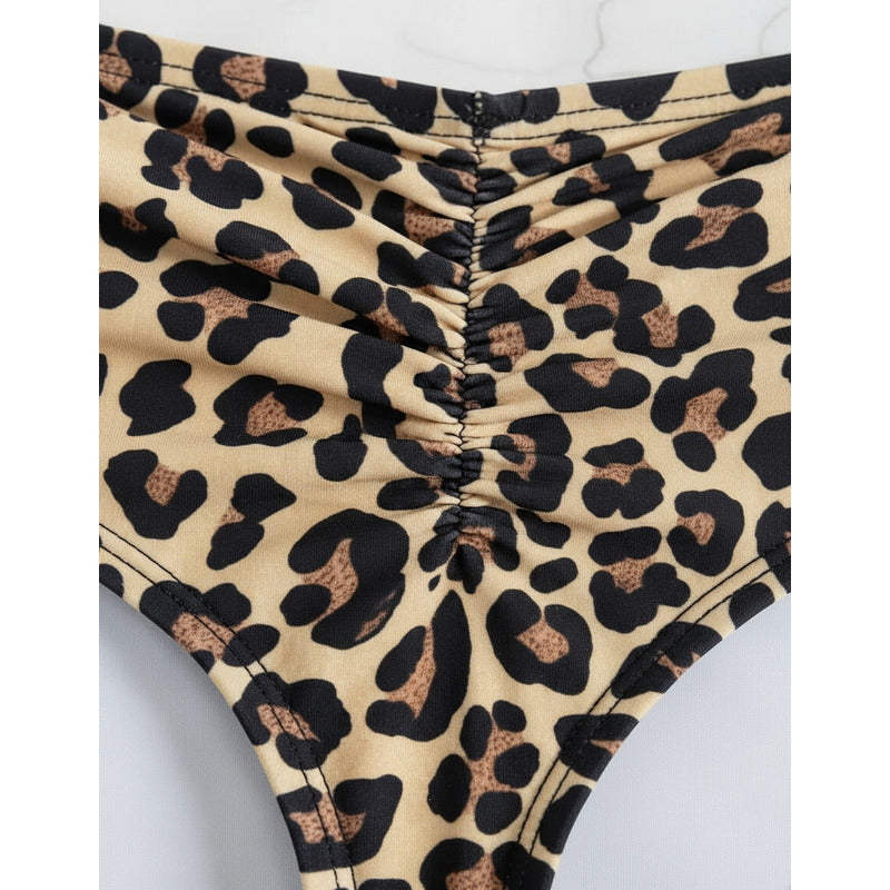 Bikini Cola Less Culotte Tiro Alto Pack Por 3 Uniteduy