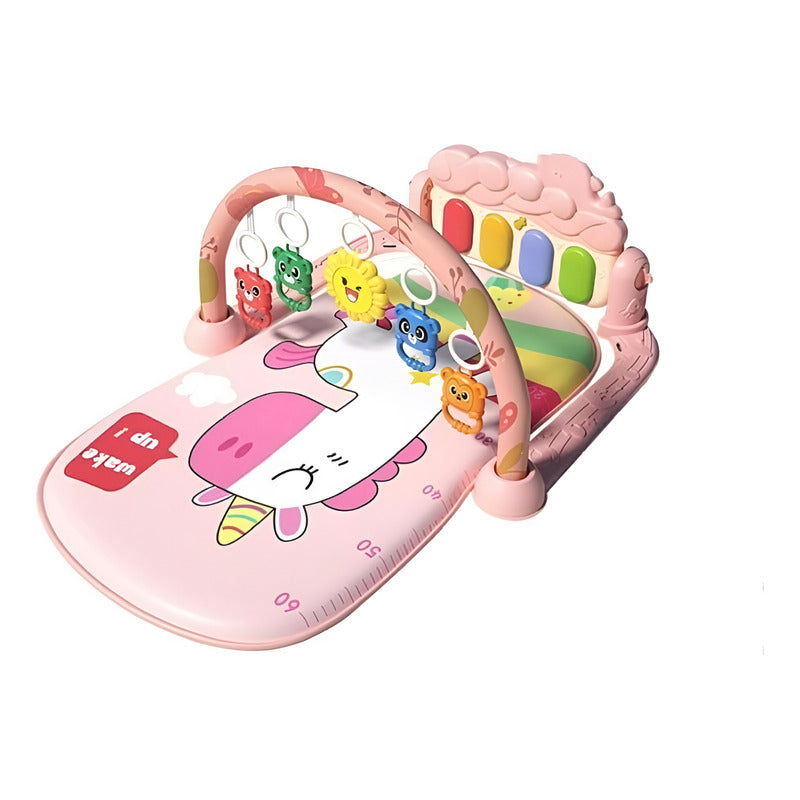 Gimnasio Alfombra Musical E Interactivo Con Piano Uniteduy