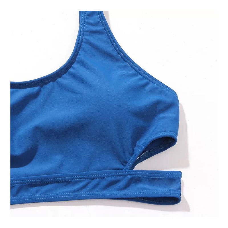 Bikini Mallas Tiro Alto 2 Piezas Push Up Uniteduy Varios Col