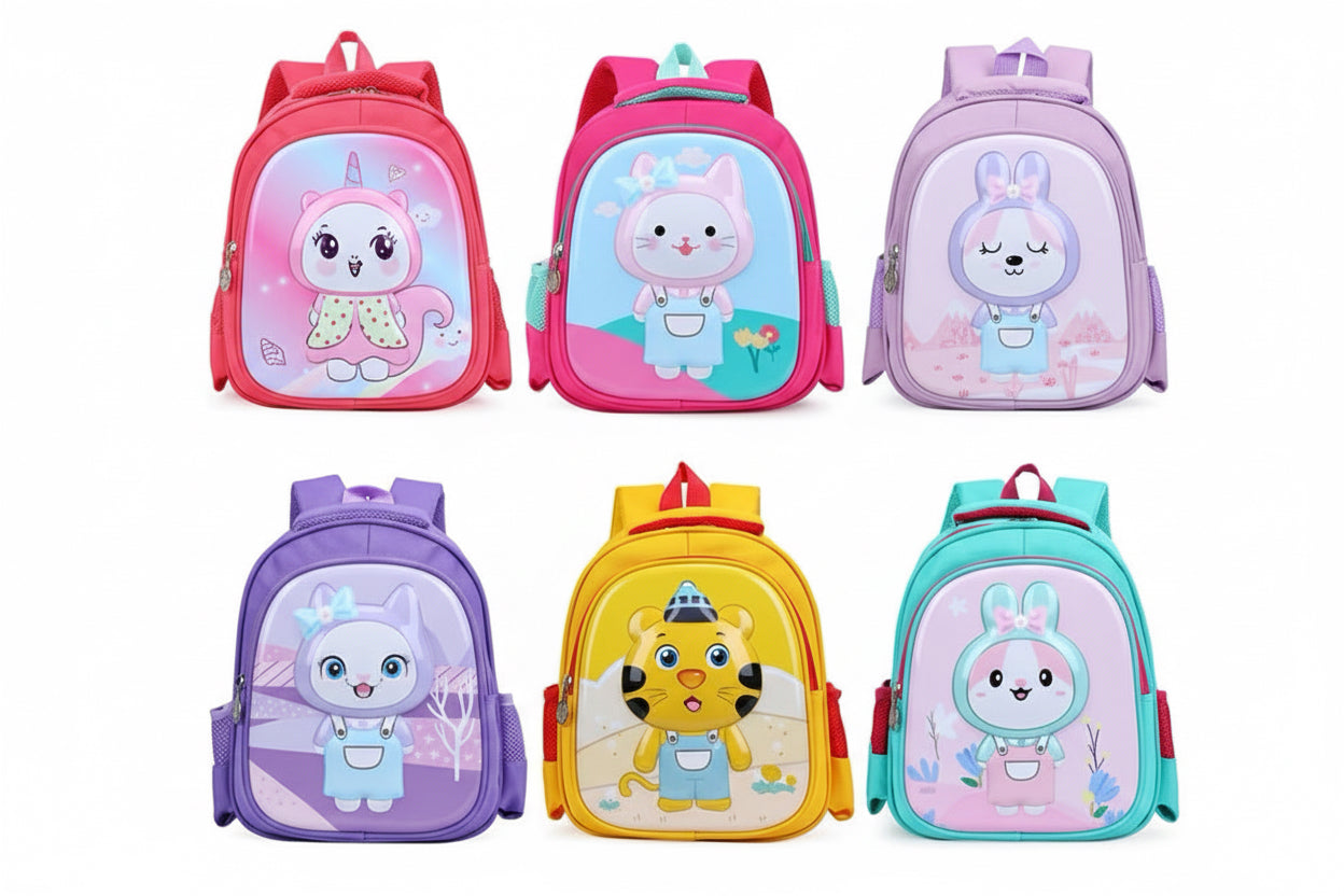 Mochila Infantil Niños Escuela Jardín Diseños Y Colores