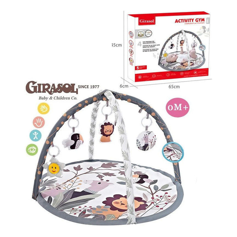 Gimnasio Bebe Alfombra Musical E Interactivo Great Safari