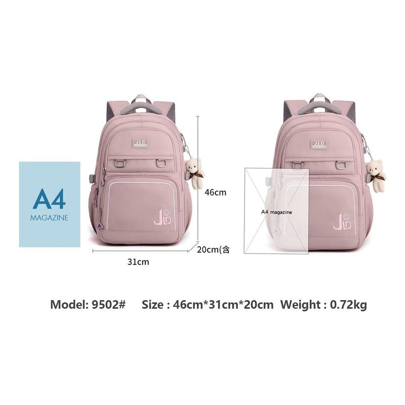 Mochila De Viaje Liceo Escolar Capibara Laptop Impermeable