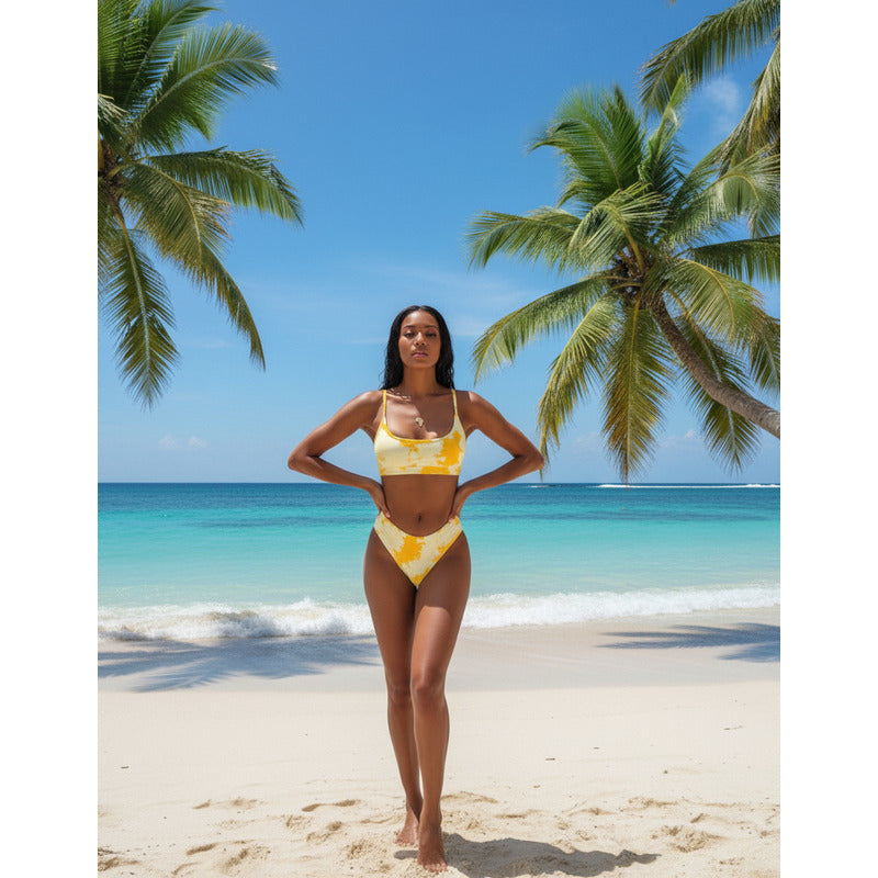 Uniteduy!! Bikini Simaria Amarillo! El Verano Llegó!!